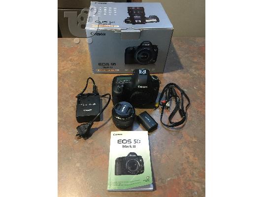 PoulaTo: Canon EOS 5D Mark III Mk3 Digital SLR Camera + EF 24-105mm F/4 L IS Lens